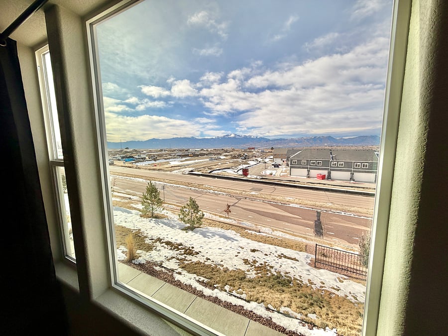 Enjoy beautiful mountain views from each level of the home. Higher floors offer wider, more panoramic scenery, while the lower levels still capture natural light and glimpses of the surrounding landscape, making every floor feel bright and connected to nature.