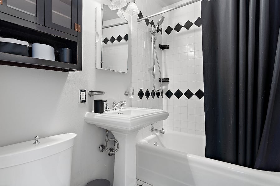 Main bath and shower