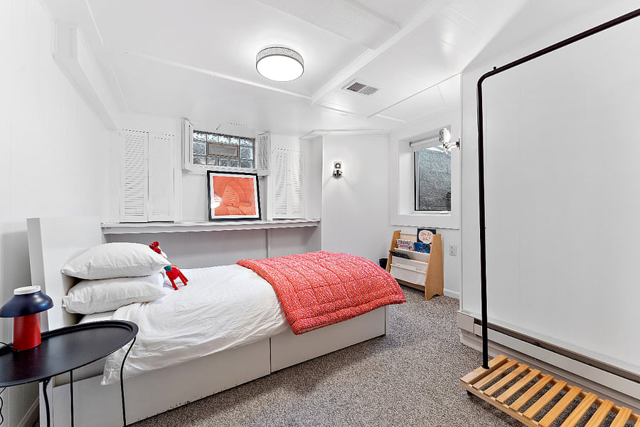 Bedroom 4 with egress window