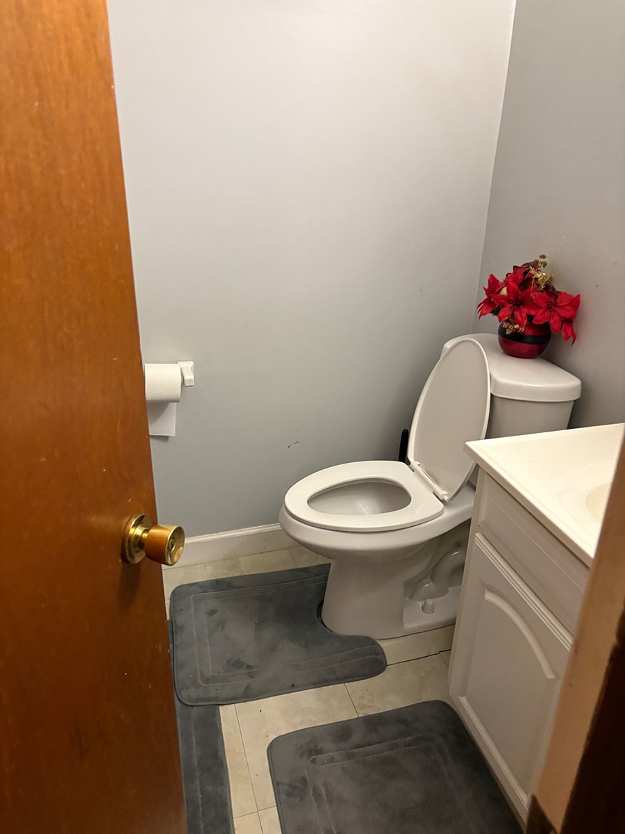 Shared Half bathroom 