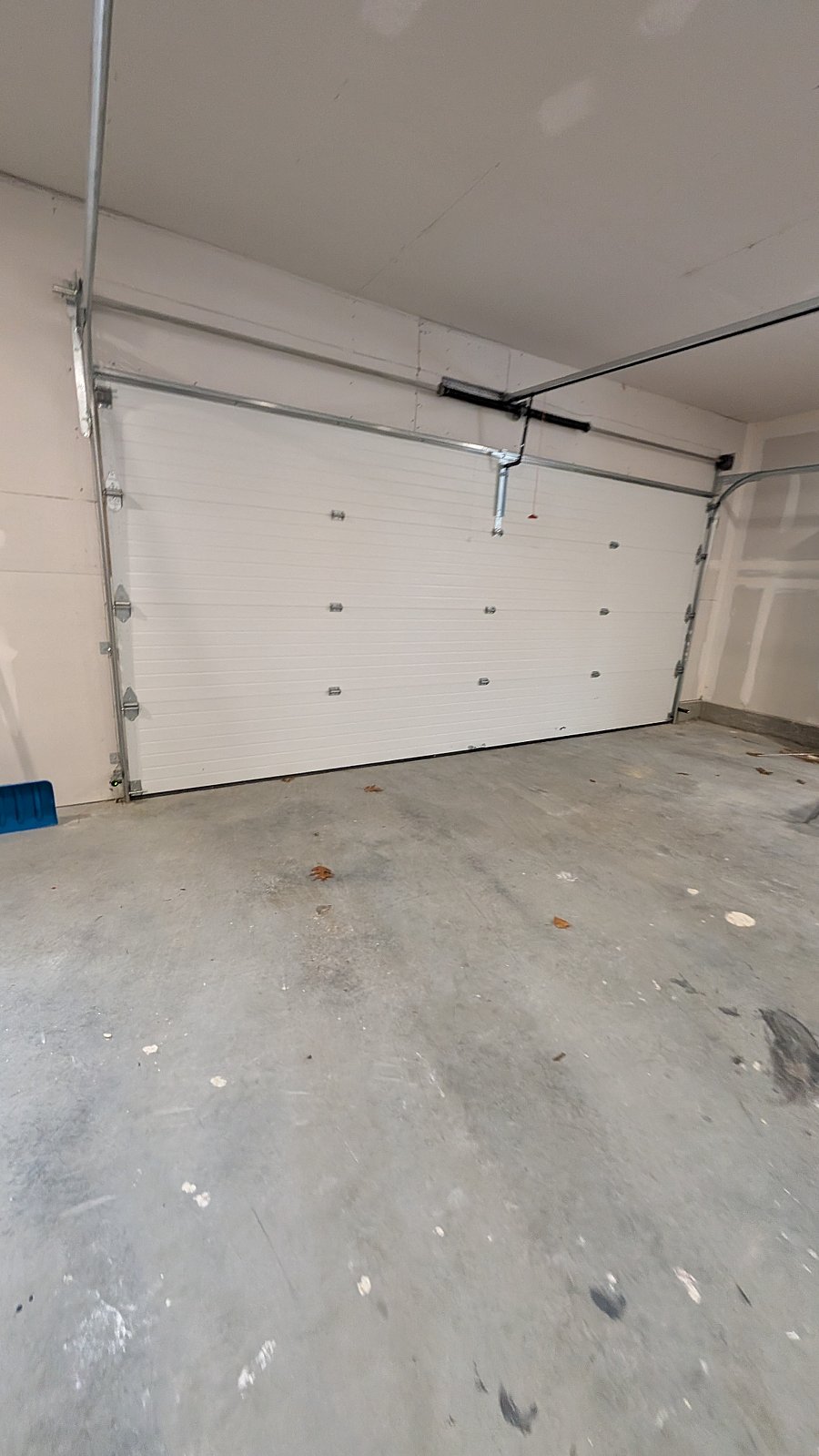 Storage or parking space inside garage