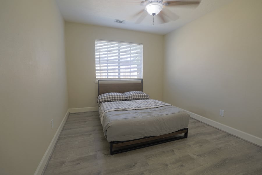 Bedroom 2 with full size bed.