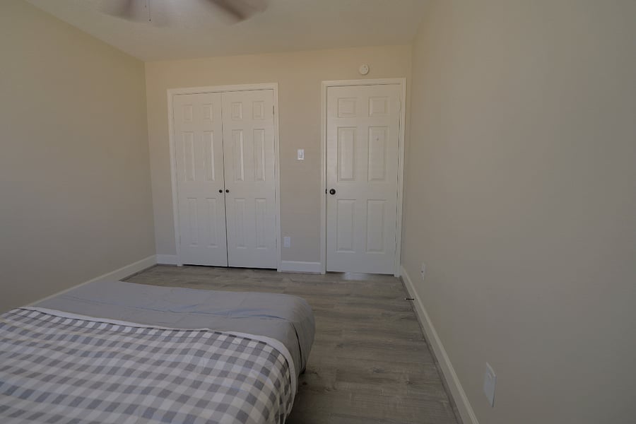 Bedroom 2 with full size bed.