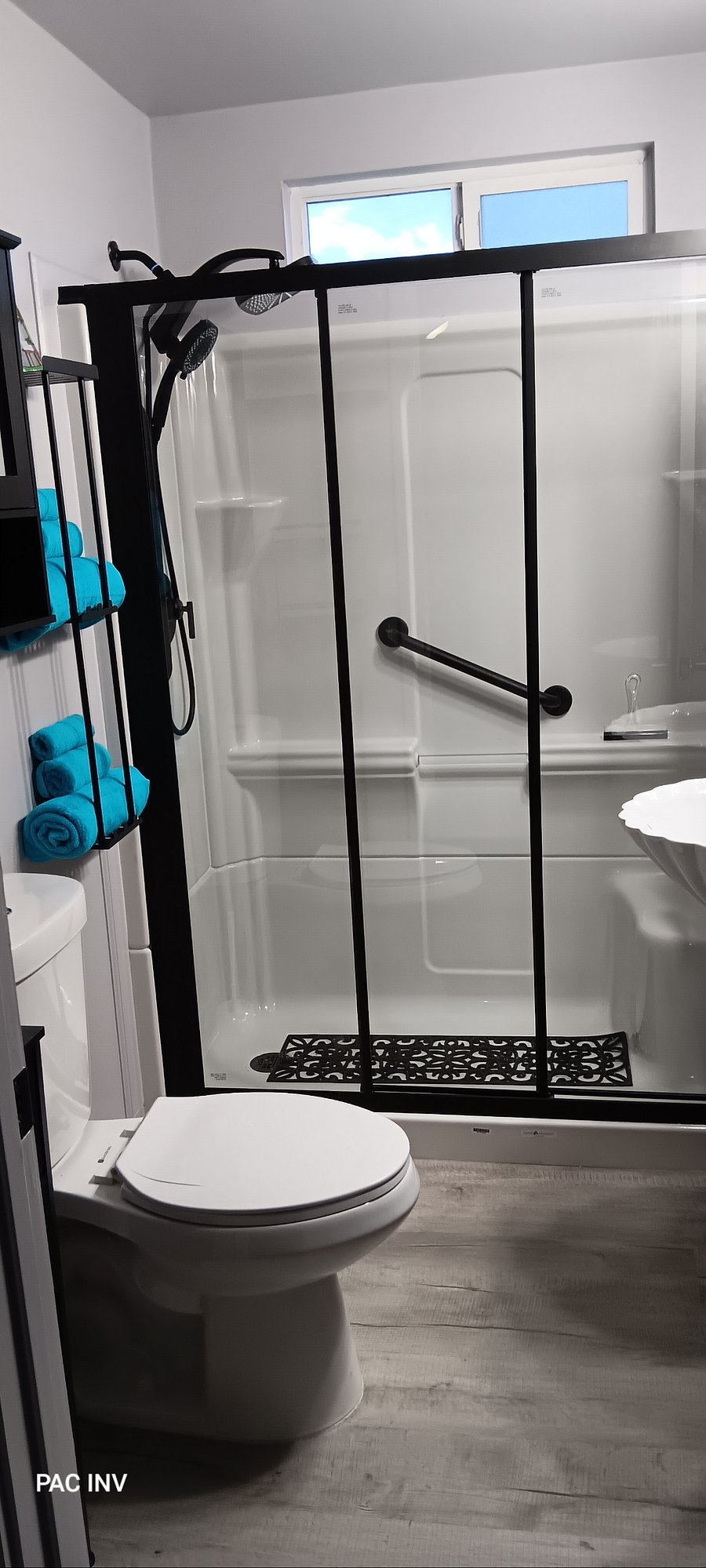 FRESH NEVER USED BEFORE WALK IN SHOWER