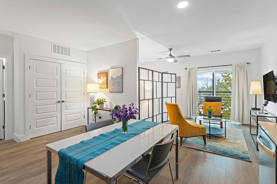 Listing now has a sofa instead of two chairs.