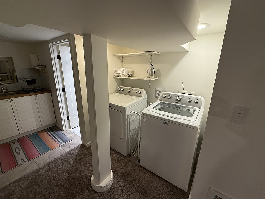 Private washer and dryer