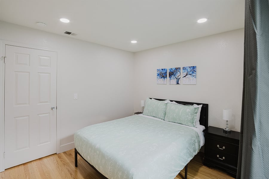 Third bedroom with queen bed