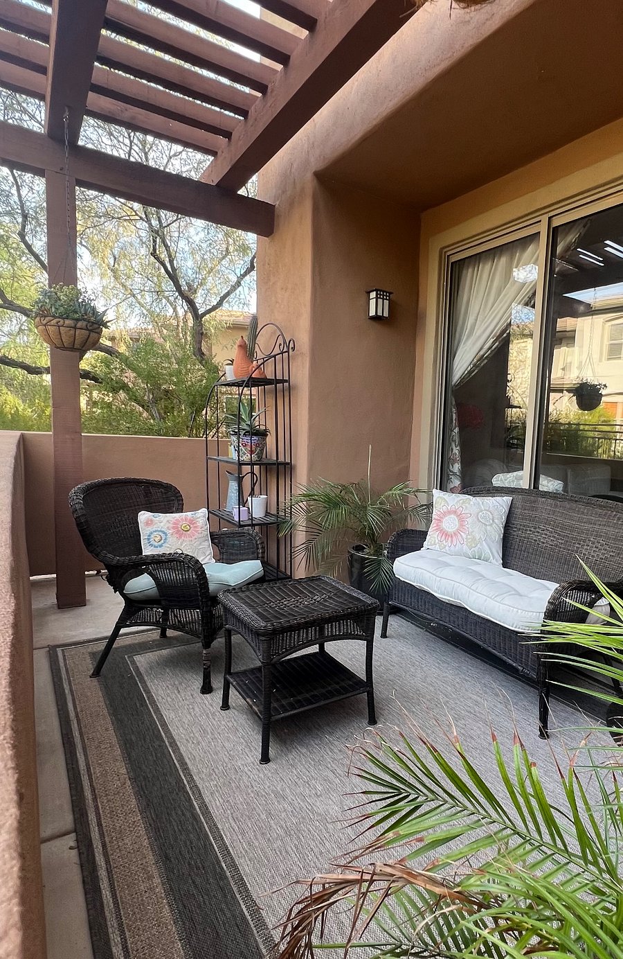 Cute patio to enjoy the gorgeous Scottsdale weather
