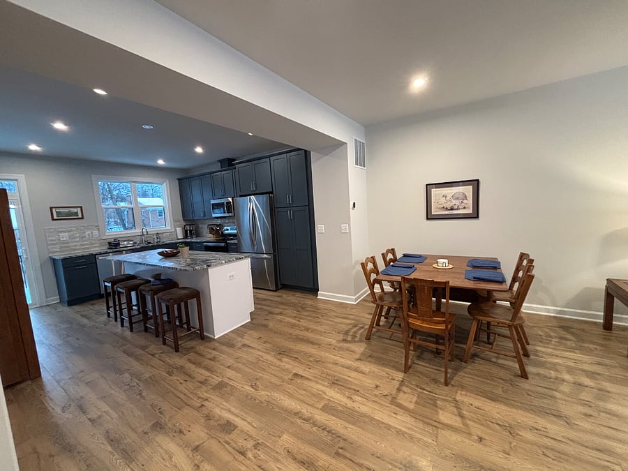 Open concept main floor
