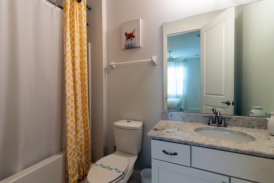 Bedroom #2
Inside private bathroom