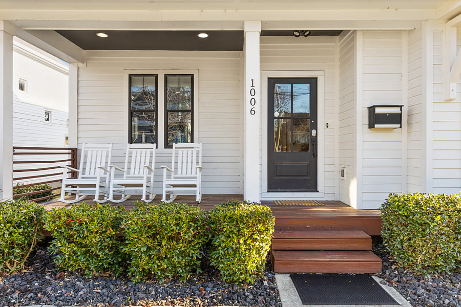 Beautiful, stand-alone home in a central Nashville location - walking distance to historic Germantown and just 1.5 mi to all of downtown's attractions. Covered front porch and 2 car garage.