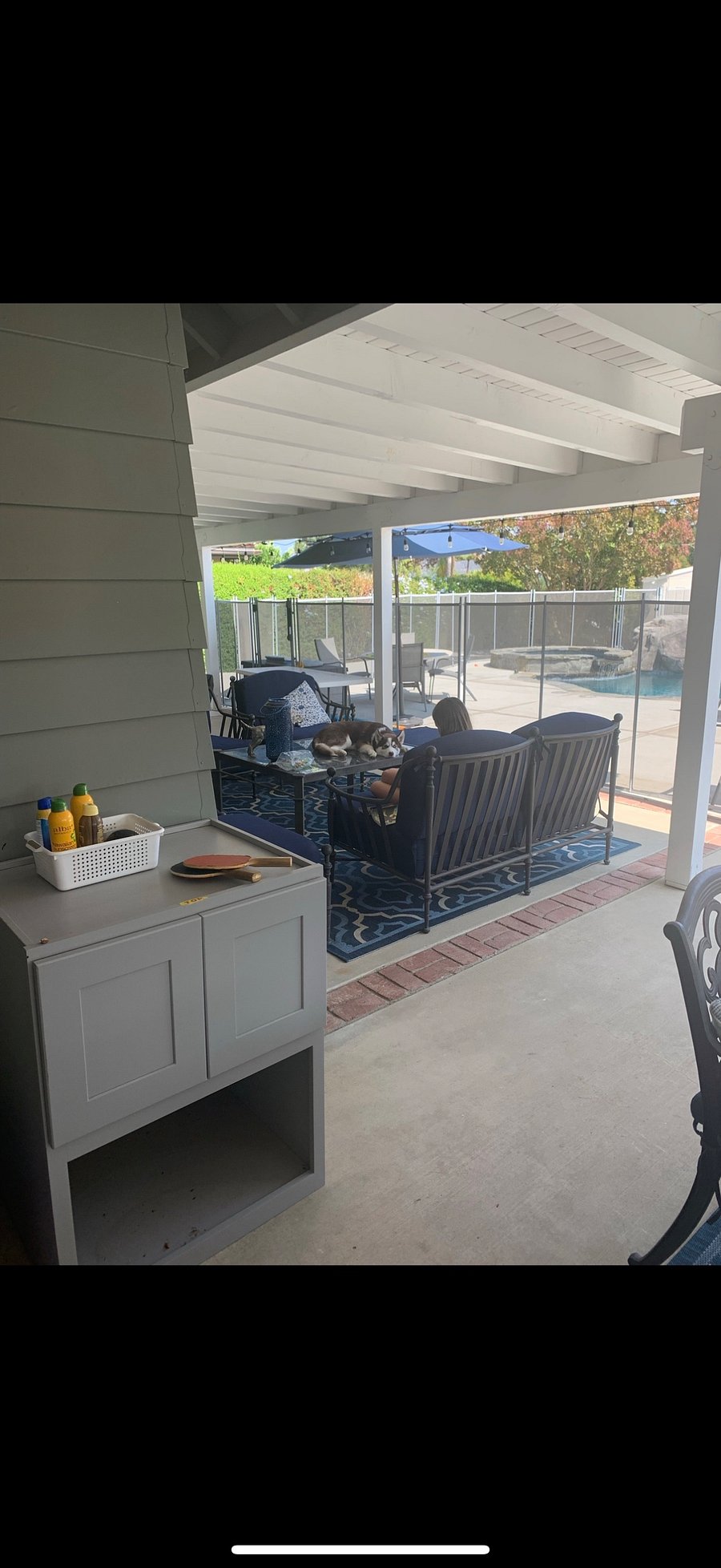 outside back patio