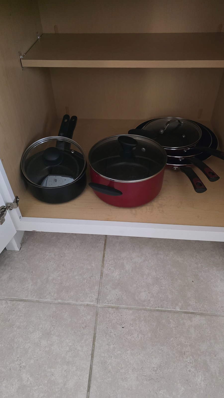 Fully stocked kitchen 