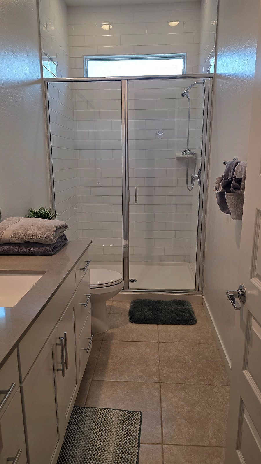 Full bath with walk in shower