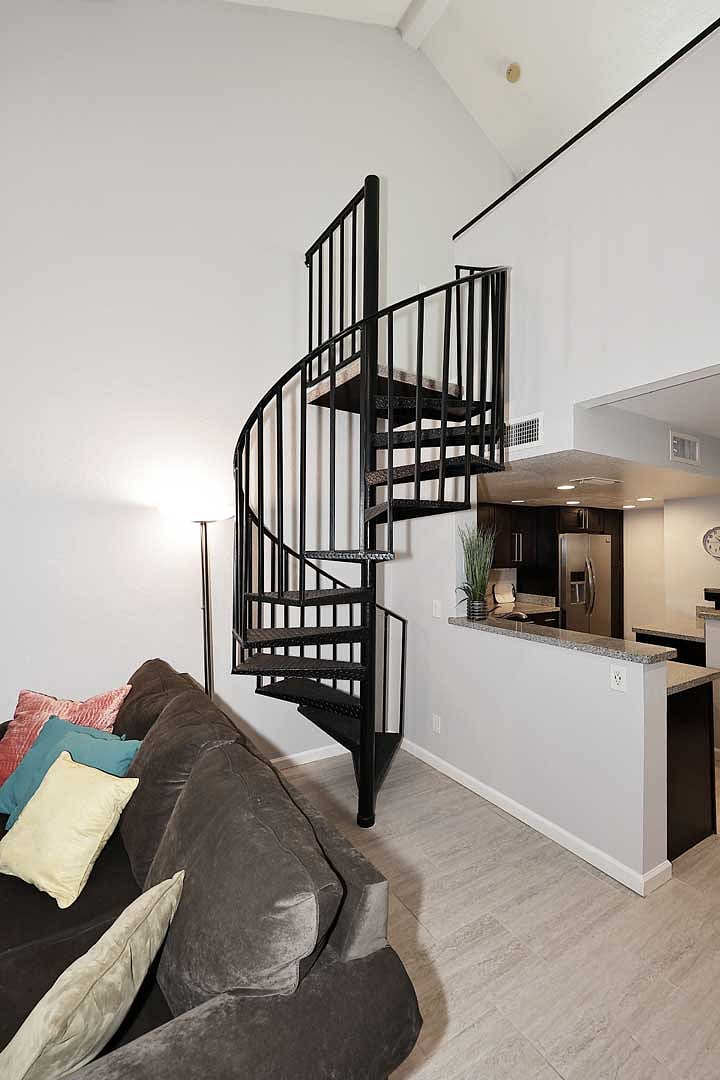 Stairs to loft