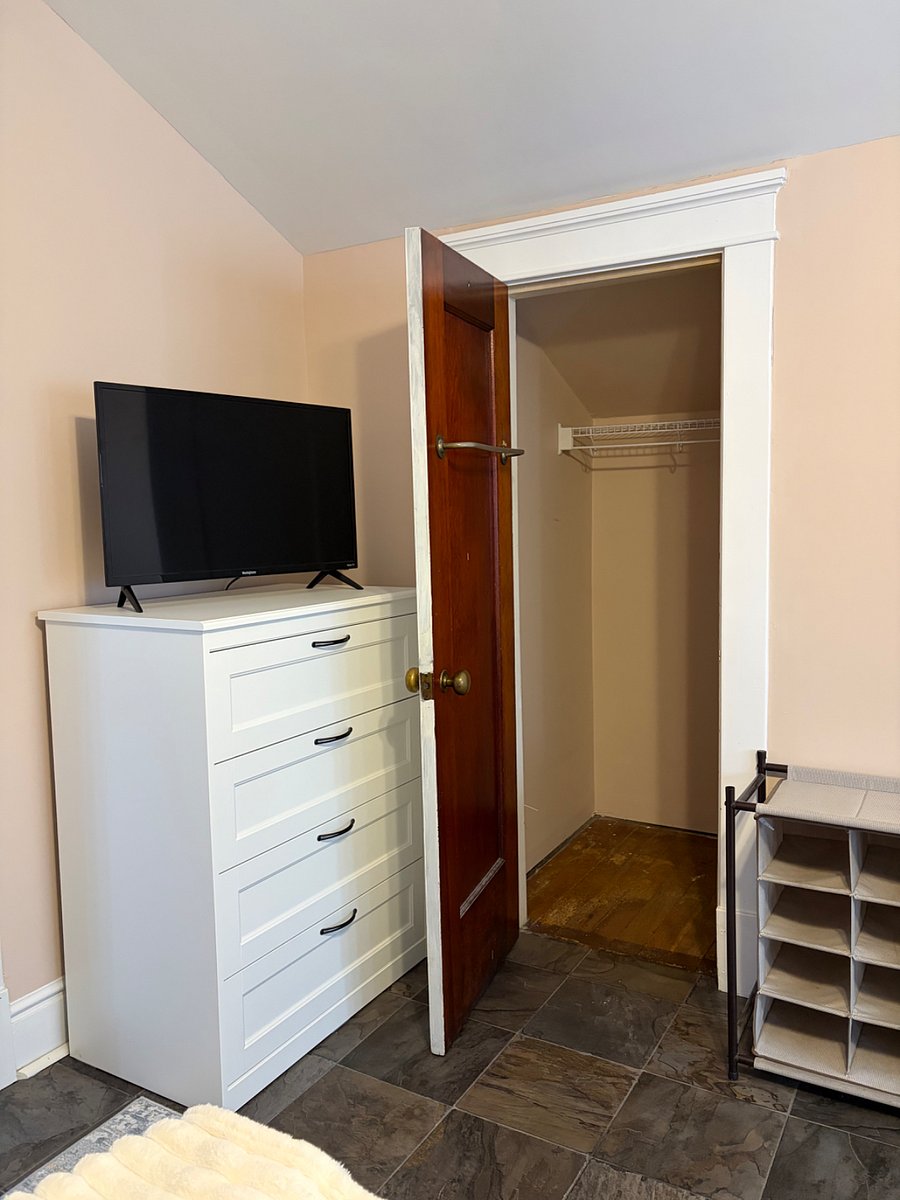Dresser and closet