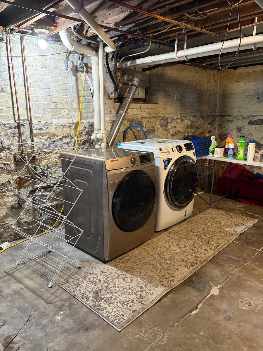 Shared basement laundry