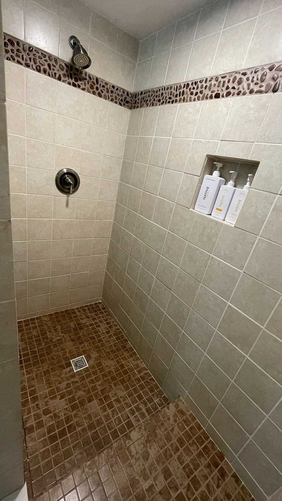 Main floor shower
