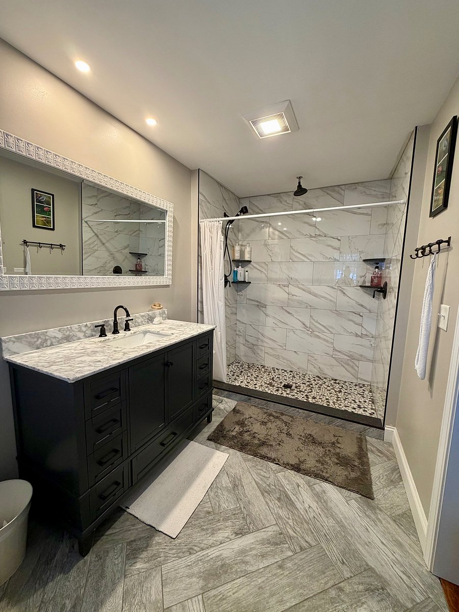 Master bathroom
