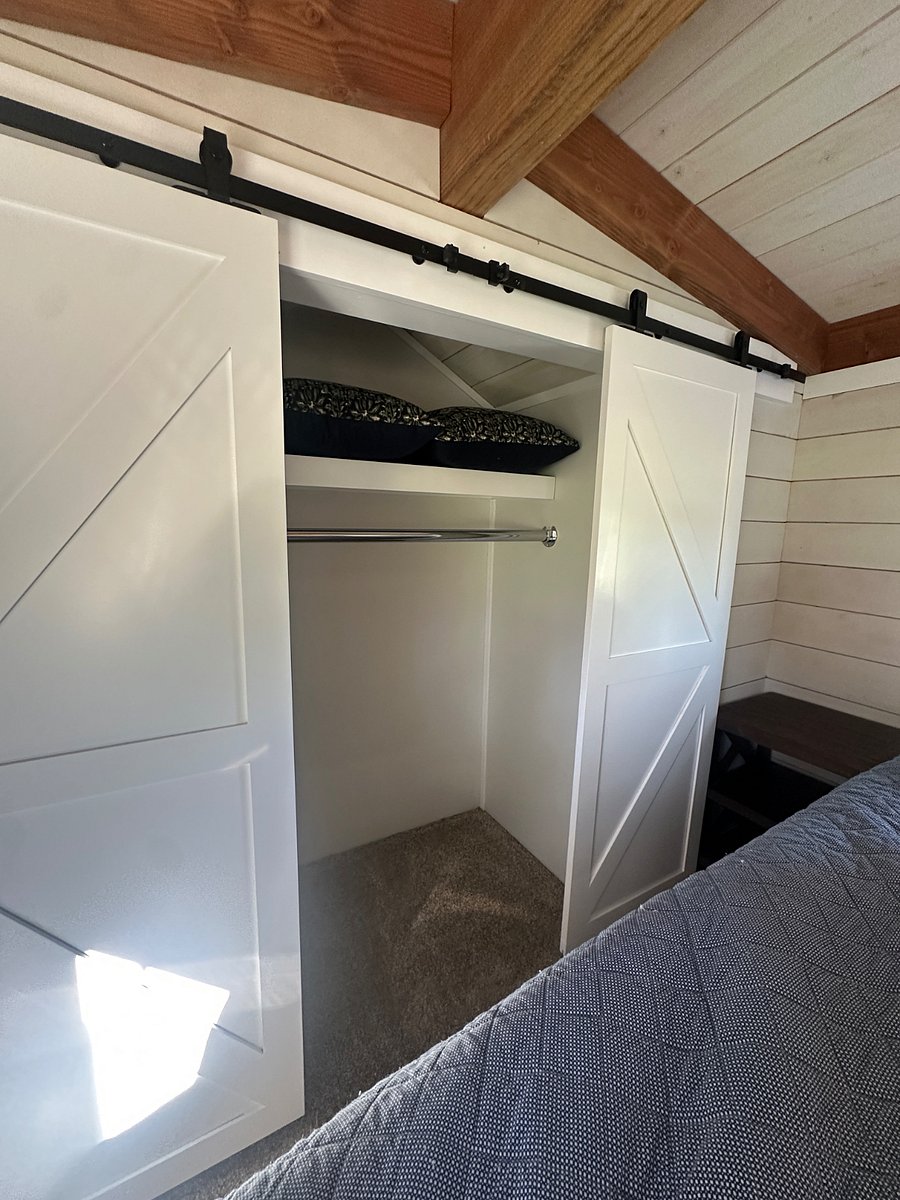 Closet with ample storage spaceC