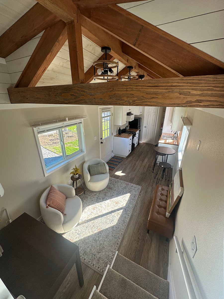 View from bedroom loft