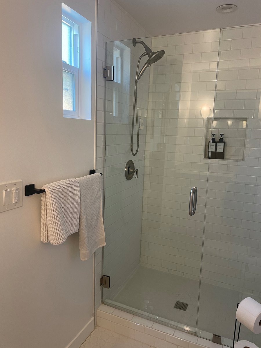 Large shower area