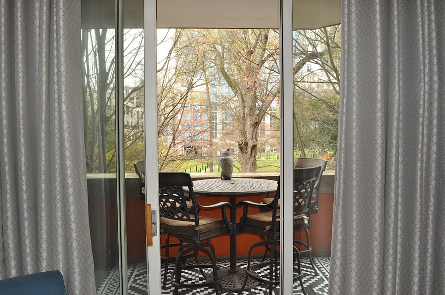 Patio View - Settlers Park and city
