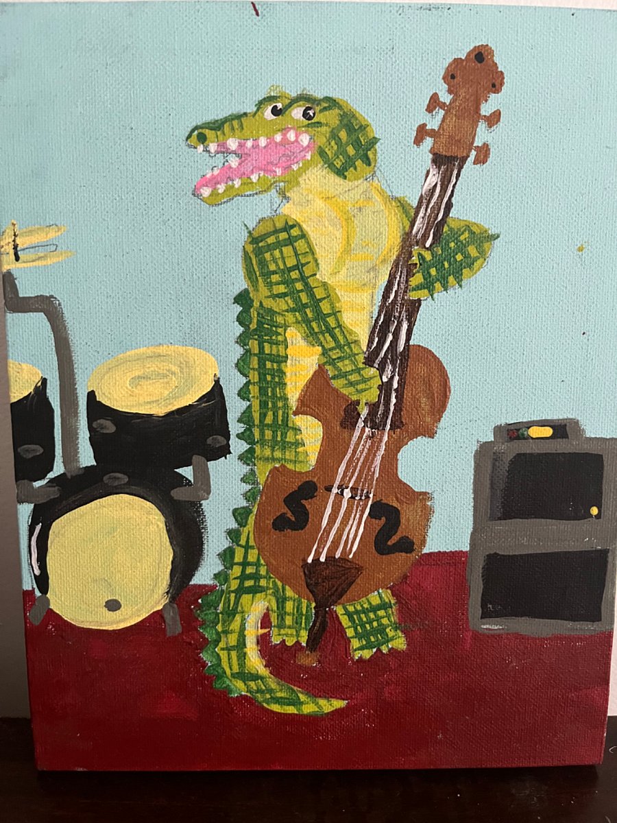 Gater bass player