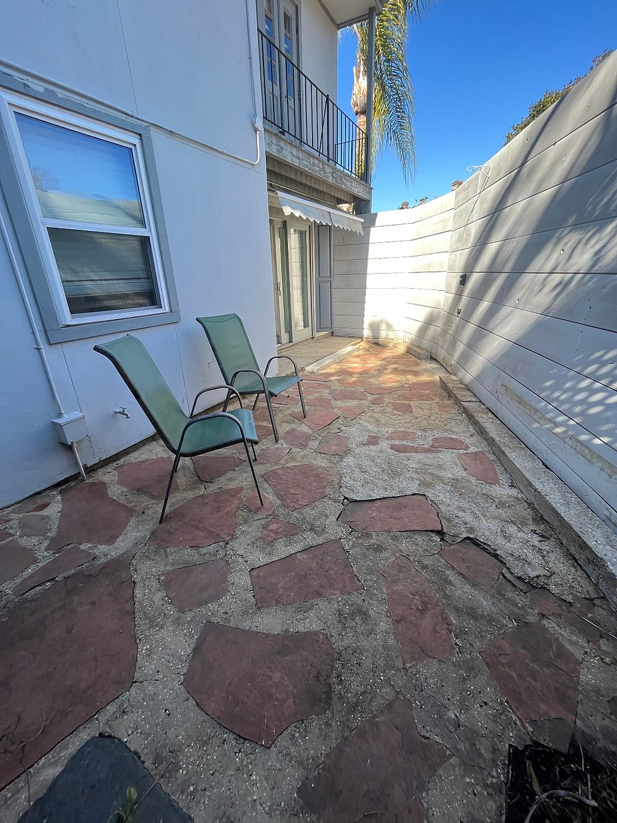 Private patio