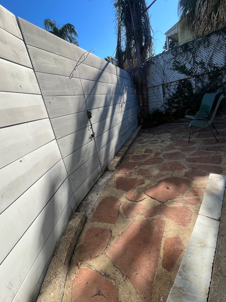 Private patio