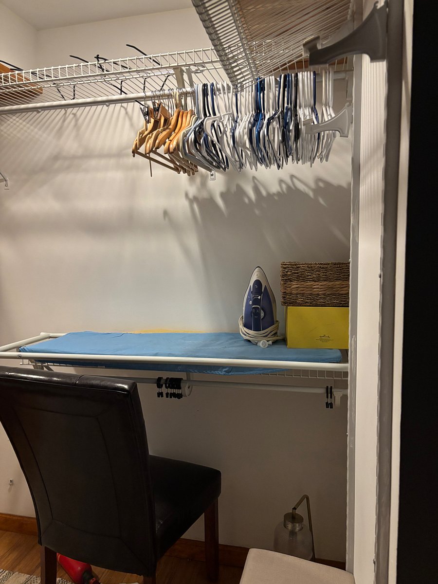 Right side of walk-in closet