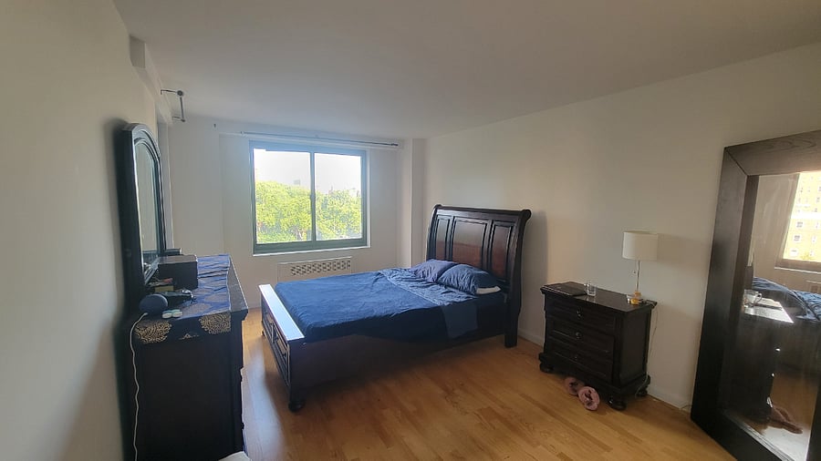 Bedroom area (Curtains coming soon)