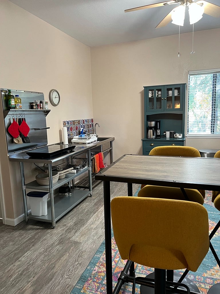 Kitchenette from front door