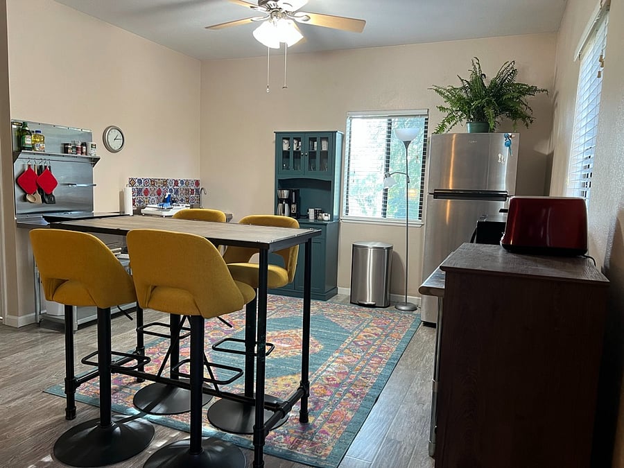 Kitchenette from front door