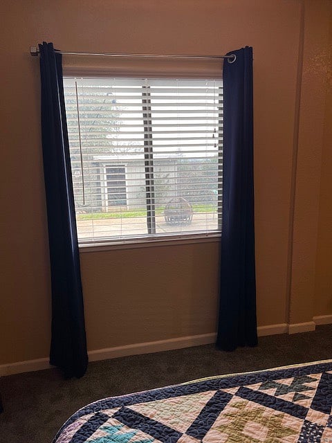 View from bed in Patio Room (primary bedroom)