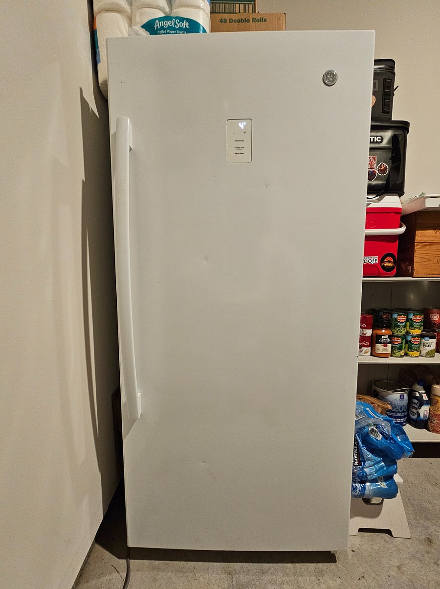 Separate deep freezer in the garage. Plenty of food storage if you like to cook or meal prep