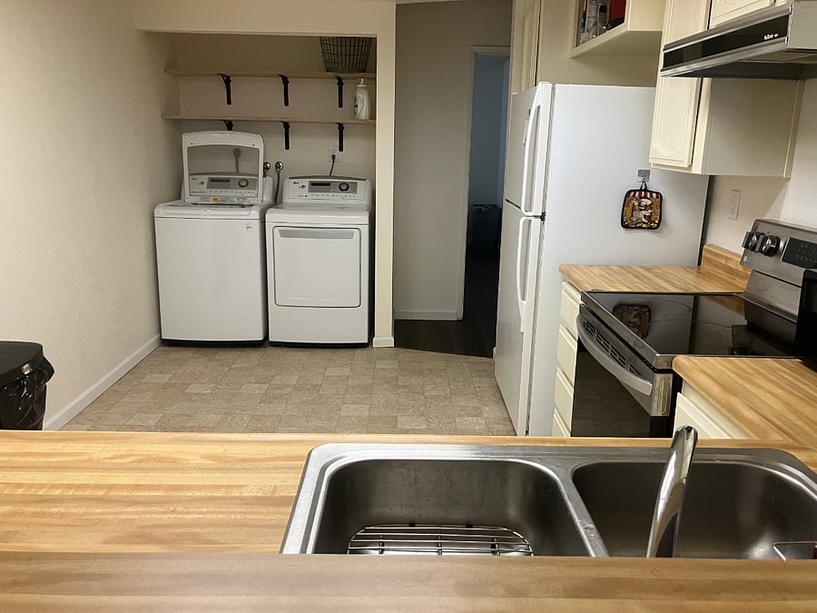 Washer and dryer
