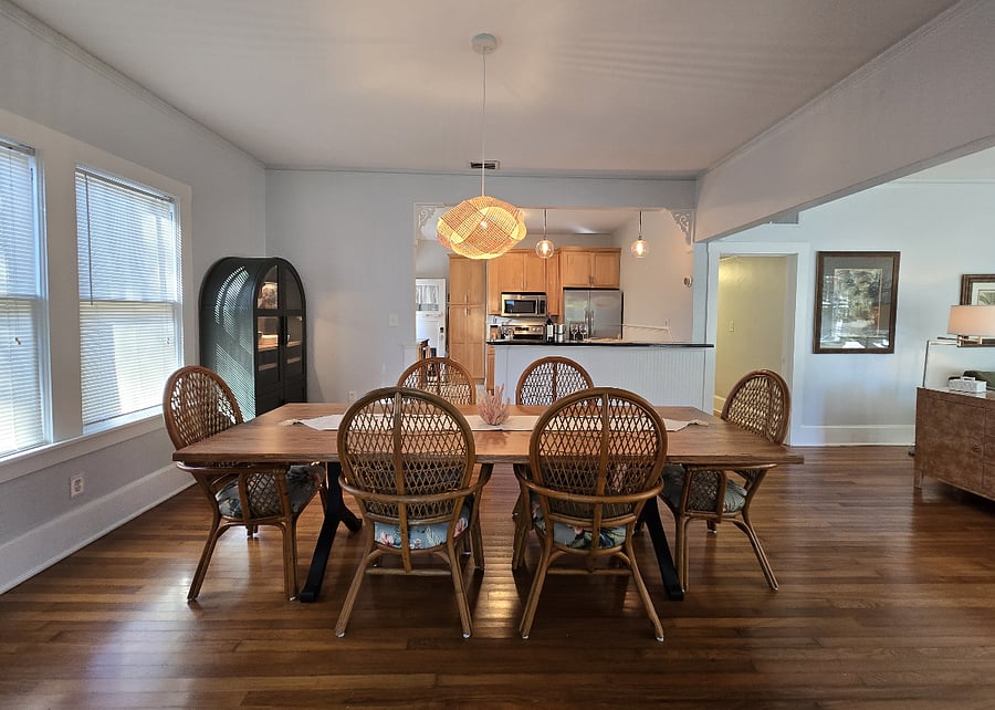 dining room for six