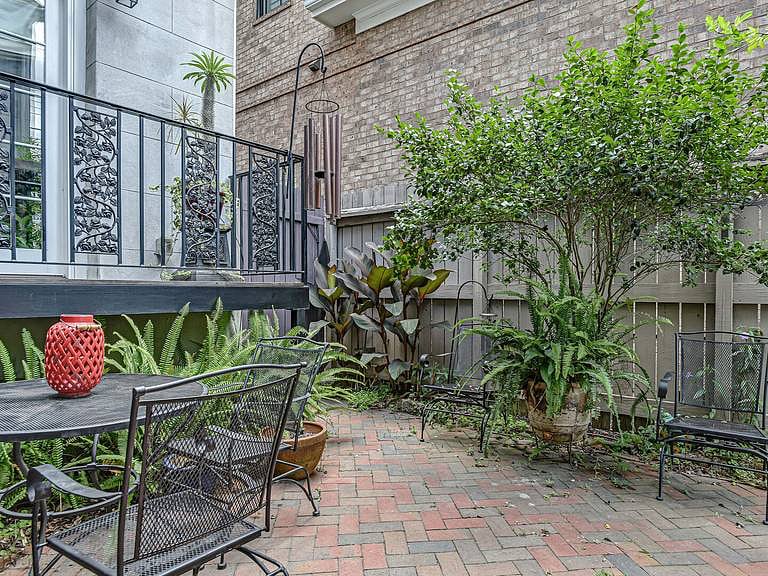 Outdoor seating area