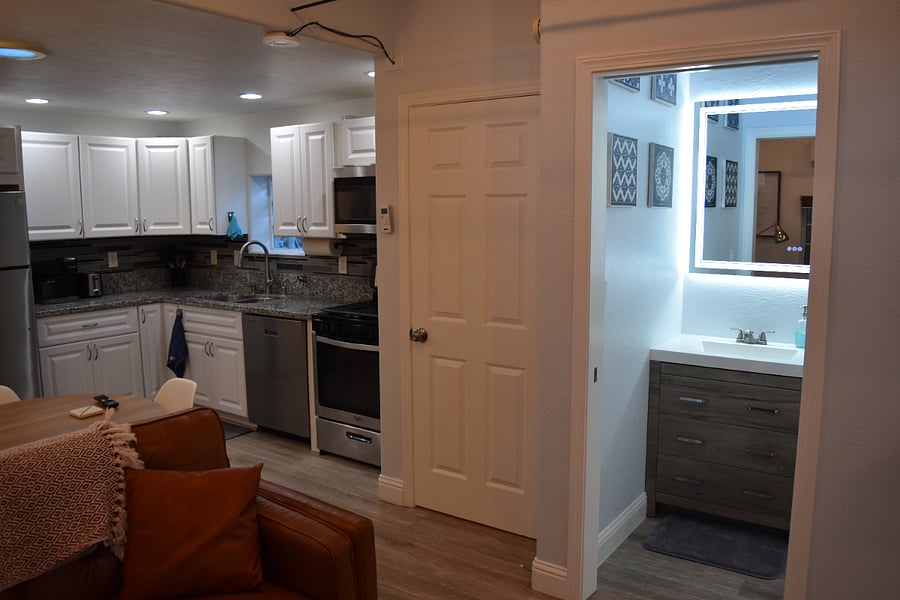 Laundry closet
