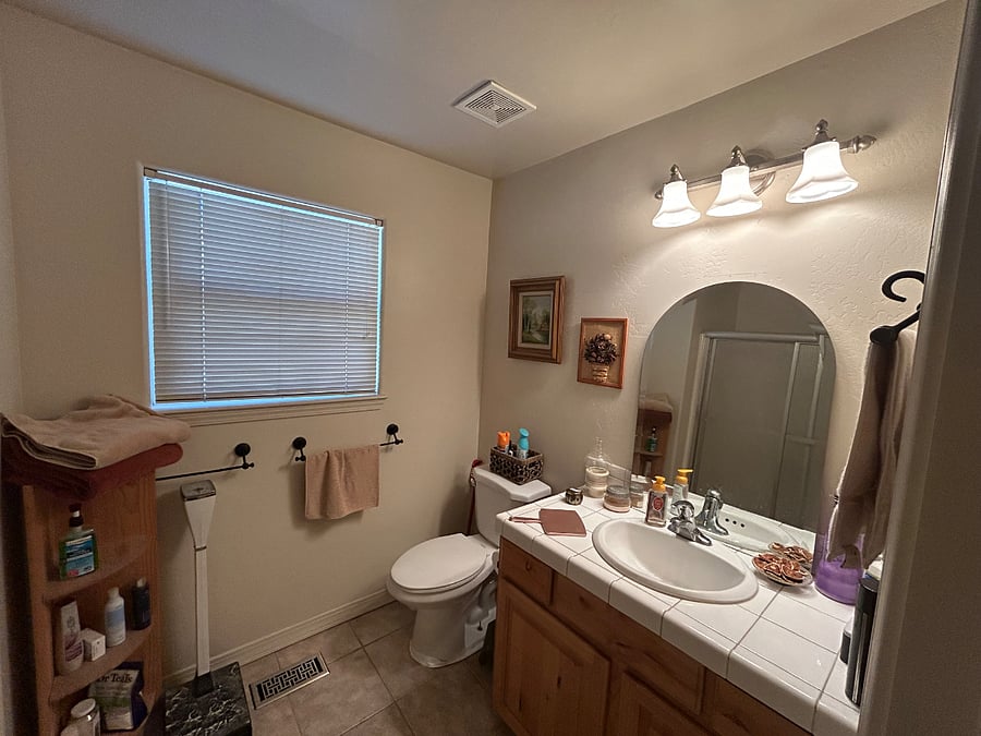 2nd view of private Guest Bath
