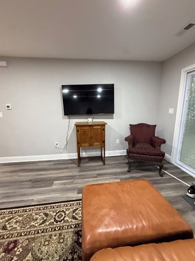 Television (view from the Family Room)