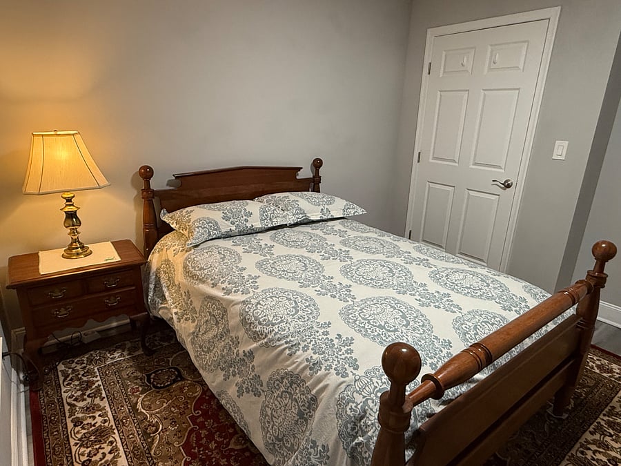 edroom 2: full-size canon ball bed.