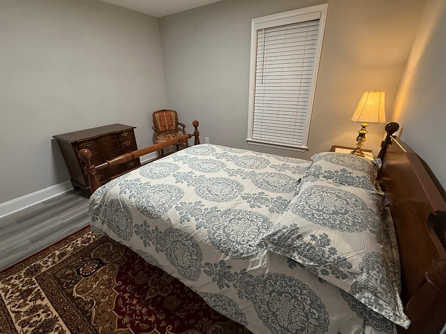edroom 2: full-size canon ball bed.