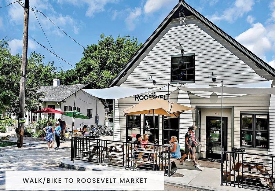 Roosevelt Market Lovely place to meet friends, or stop by for lunch or coffee.