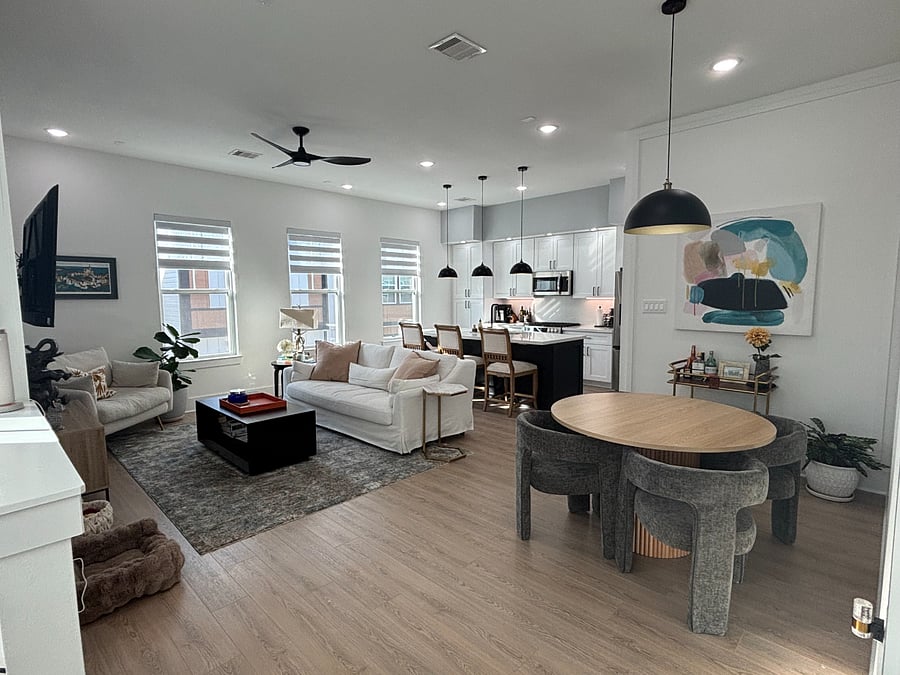 Main shared living space upstairs