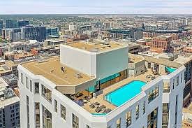 Now this is city living! A roof top pool at The Barclay makes the summer season perfect.