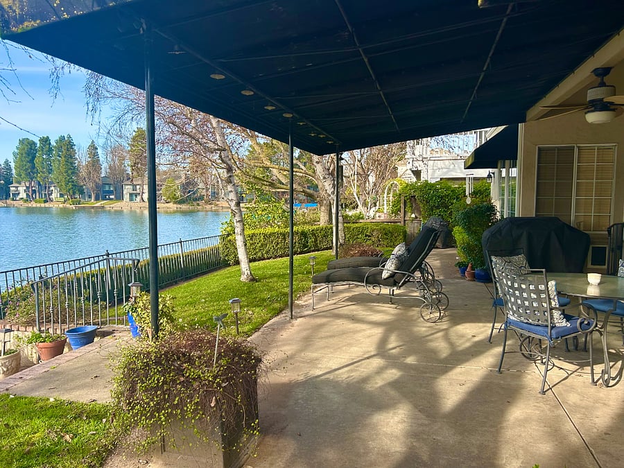 BBQ, patio dining and lounge seating