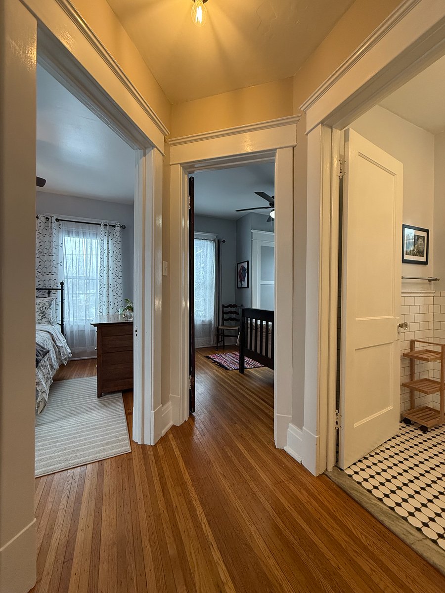 Hallway to Bedrooms and Bathroom