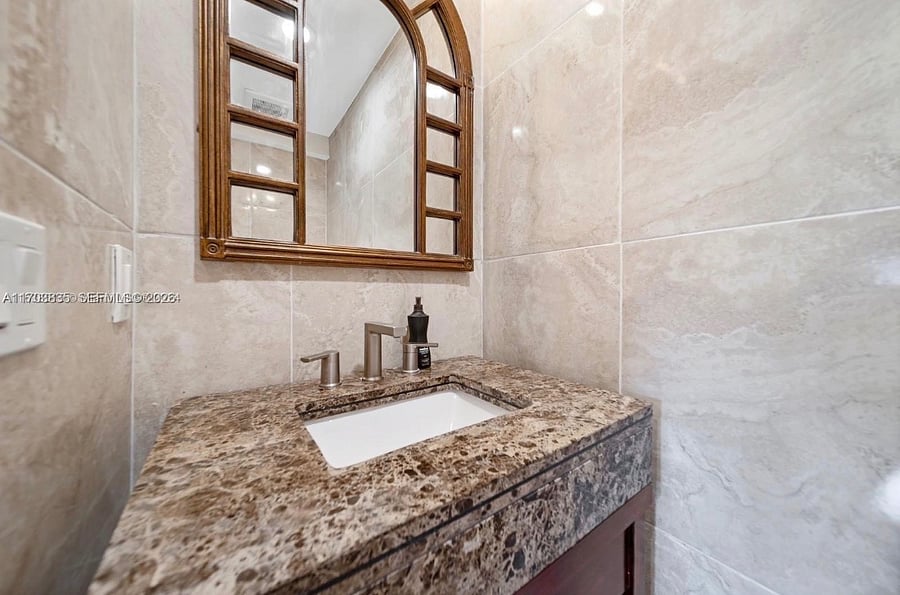 Half bath down-stairs